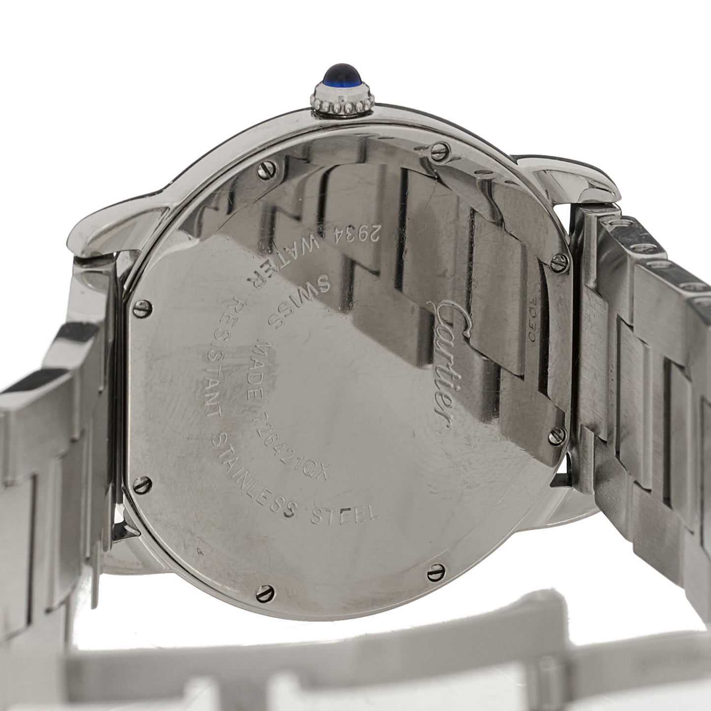 Stainless Steel 36mm Ronde Solo Quartz Watch