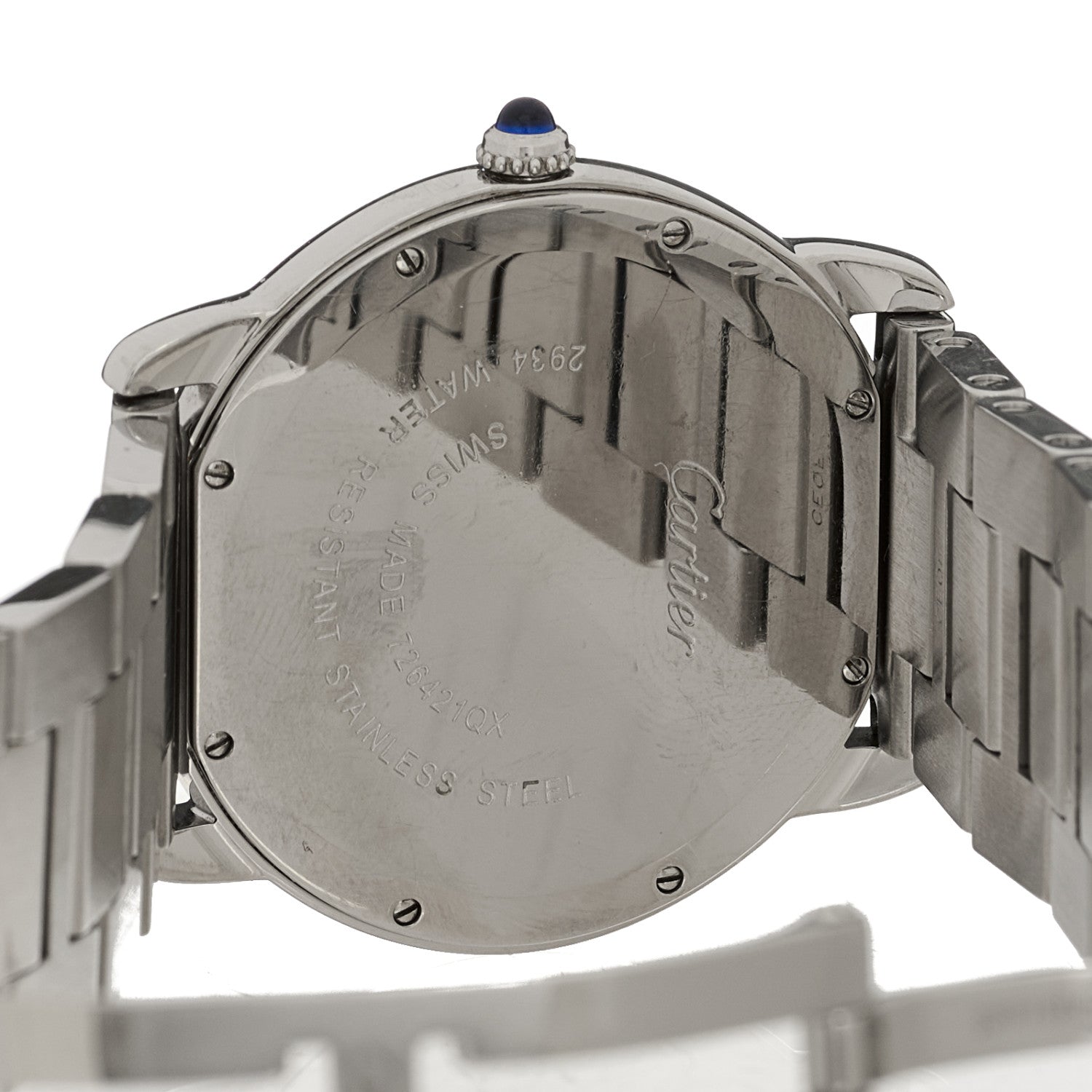 Cartier Stainless Steel 36mm Ronde Solo Quartz Watch 4 of 4
