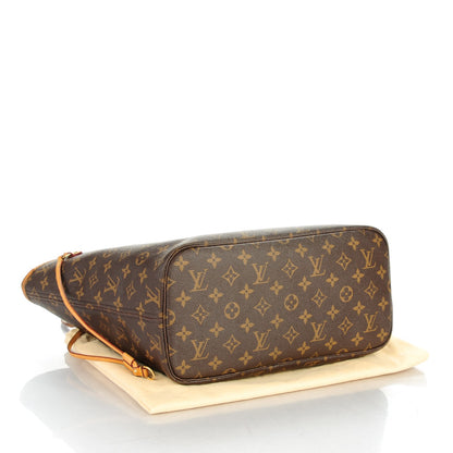 Louis Vuitton Monogram Neverfull MM Fuchsia 4 of 11