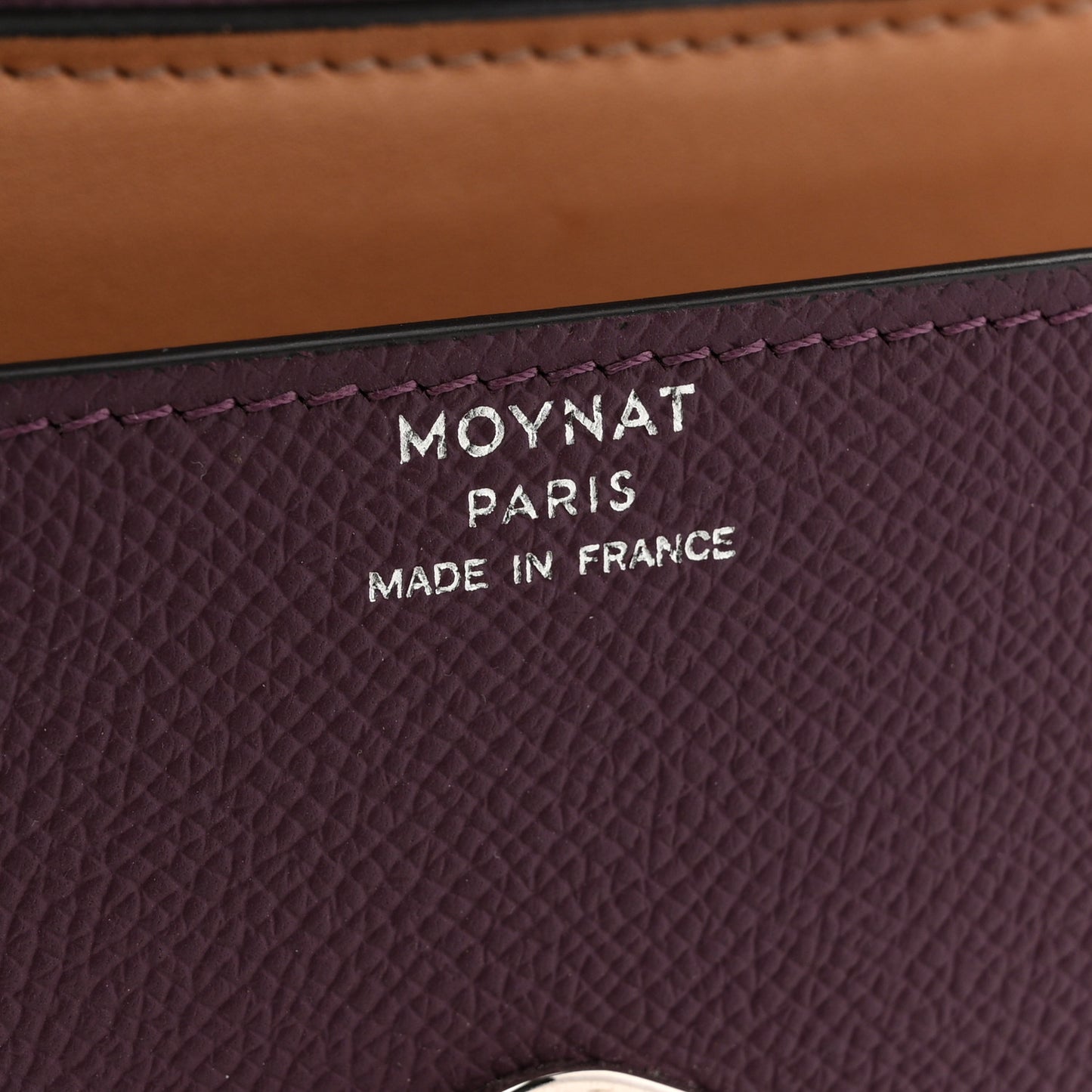 Carat Calfskin Gabrielle PM Eggplant