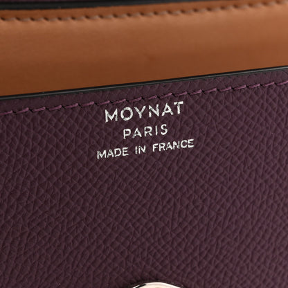 Moynat Carat Calfskin Gabrielle PM Eggplant 6 of 14