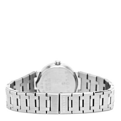 Bulgari Stainless Steel 23mm Quartz Watch Black 3 of 4