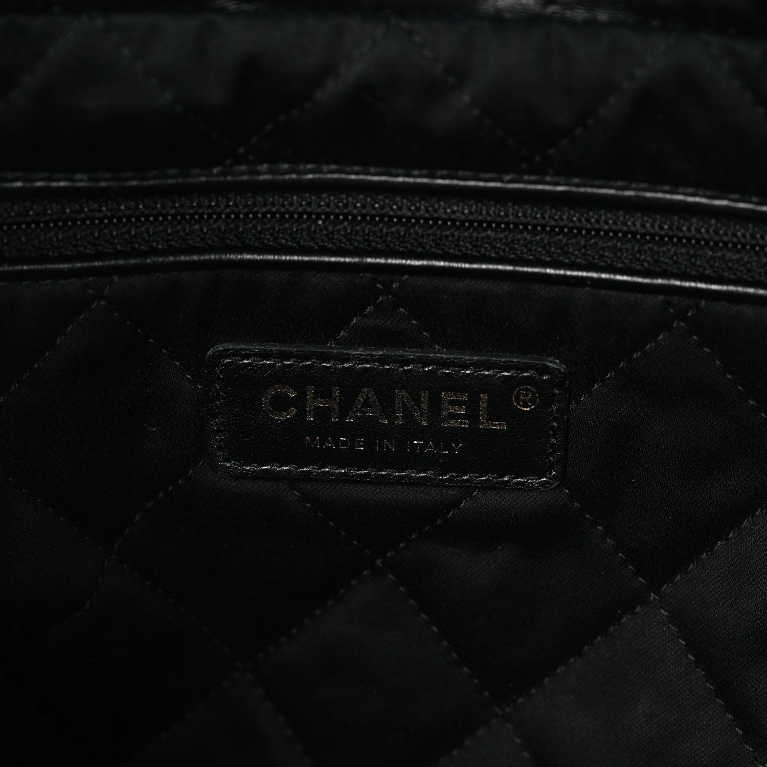 Chanel Shiny Calfskin Quilted Small Chanel 22 Black 7 of 11