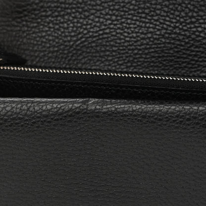 Gucci Pebbled Calfskin Small Dionysus Shoulder Bag Black 12 of 16