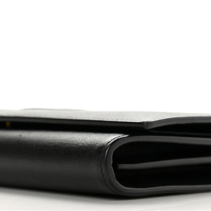 Saint Laurent Calfskin Monogram Belle de Jour Chain Clutch Black 9 of 10
