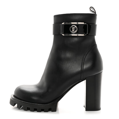 Louis Vuitton Calfskin Star Trail Ankle Boots 41 Black 1 of 14