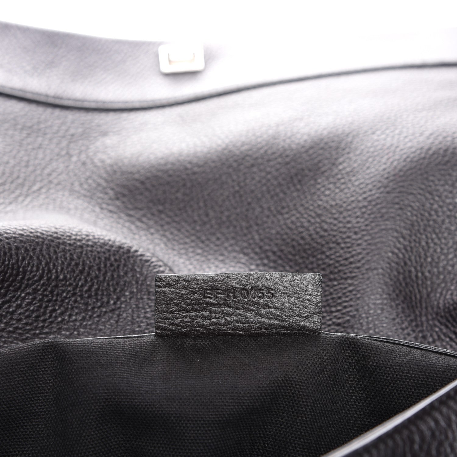Givenchy Waxy Grained Calfskin Medium Pandora Pure Flap Bag Black 7 of 11