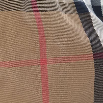 Burberry House Check Bridle Calfskin Medium Gosford Hobo Dark Tan 15 of 18