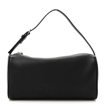 The Row Grained Calfskin 90's Bag Black 1 of 9