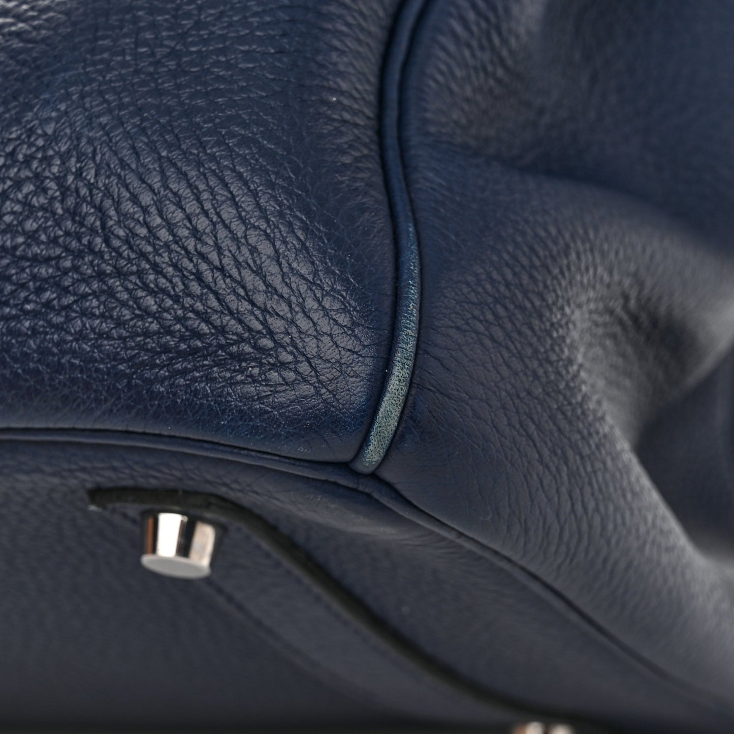 Togo Birkin 35 Bleu Marine