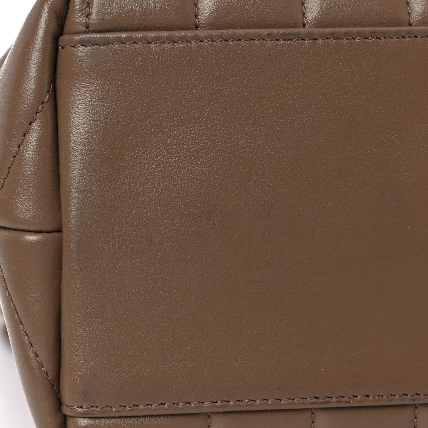 Saint Laurent Calfskin Y Quilted Monogram Medium Loulou Chain Satchel Taupe 9 of 17