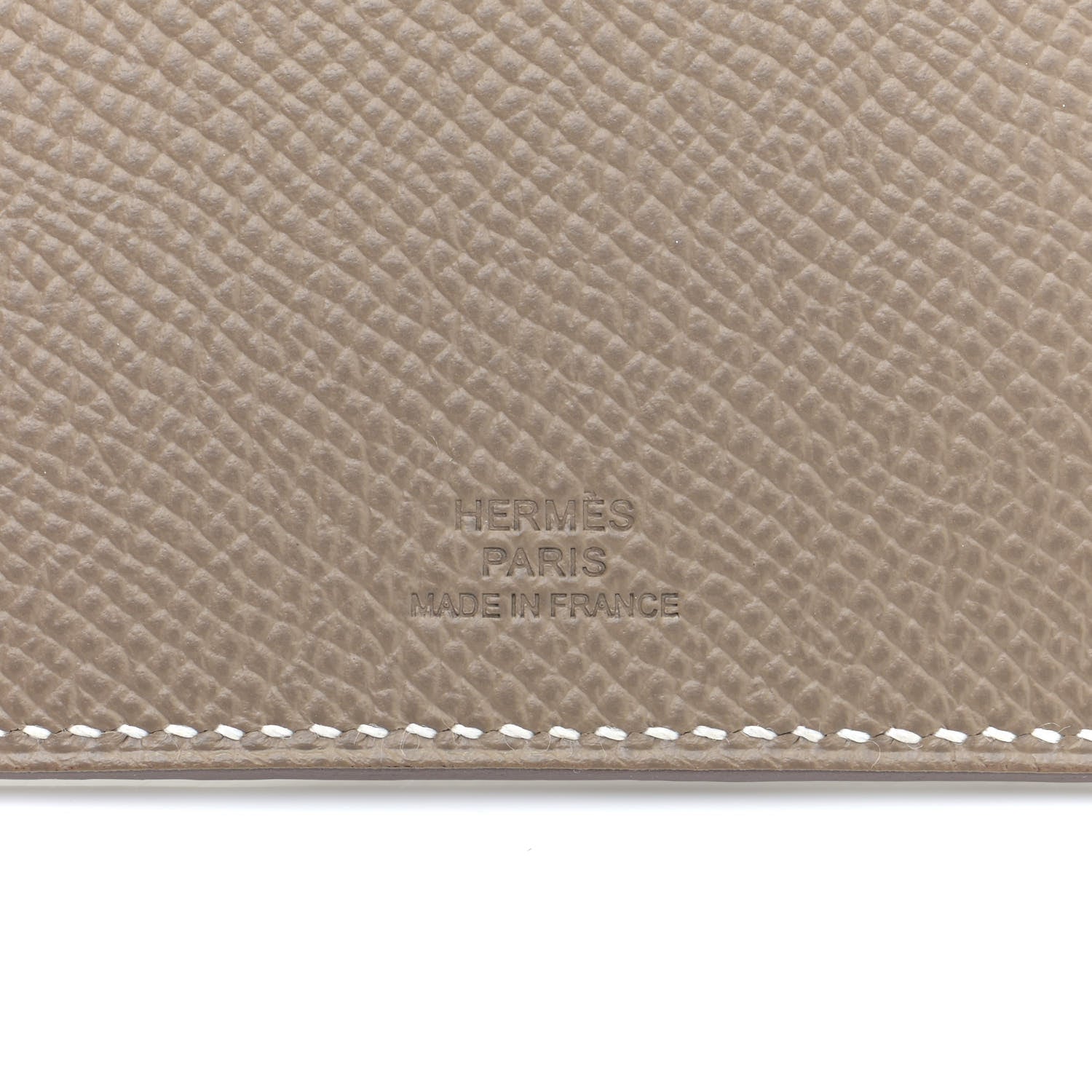 Hermes Epsom Tarmac PM Passport Holder Etoupe 8 of 9
