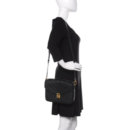 Louis Vuitton Empreinte Pochette Metis Black 2 of 12