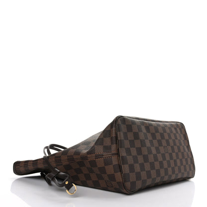 Louis Vuitton Damier Ebene Neo Neverfull MM Rose Ballerine 5 of 9