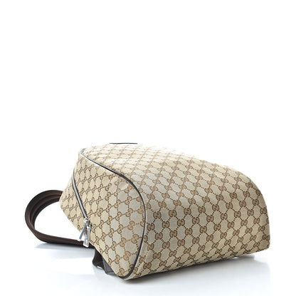 Gucci Monogram Travel Backpack Dark Brown 4 of 10