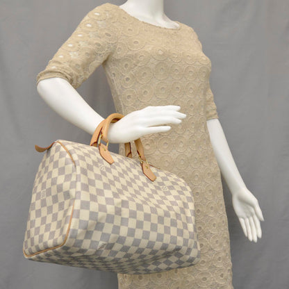 Louis Vuitton Damier Azur Speedy 30 2 of 9