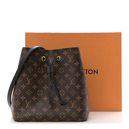 Louis Vuitton Monogram Neonoe MM Black 11 of 11