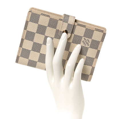 Louis Vuitton Damier Azur Small Ring Agenda Cover 2 of 8