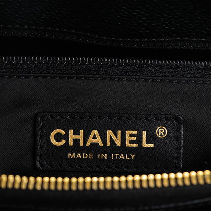 Chanel Caviar Quilted Grand Shopping Tote GST Black 6 of 7