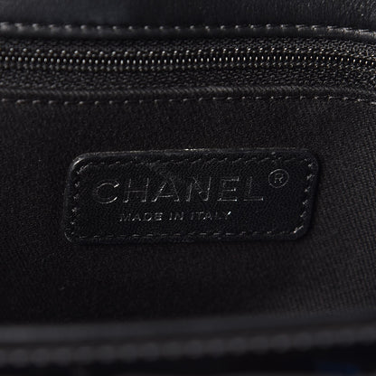 Chanel Patent Quilted Large Coco Shine Flap Black 6 of 11