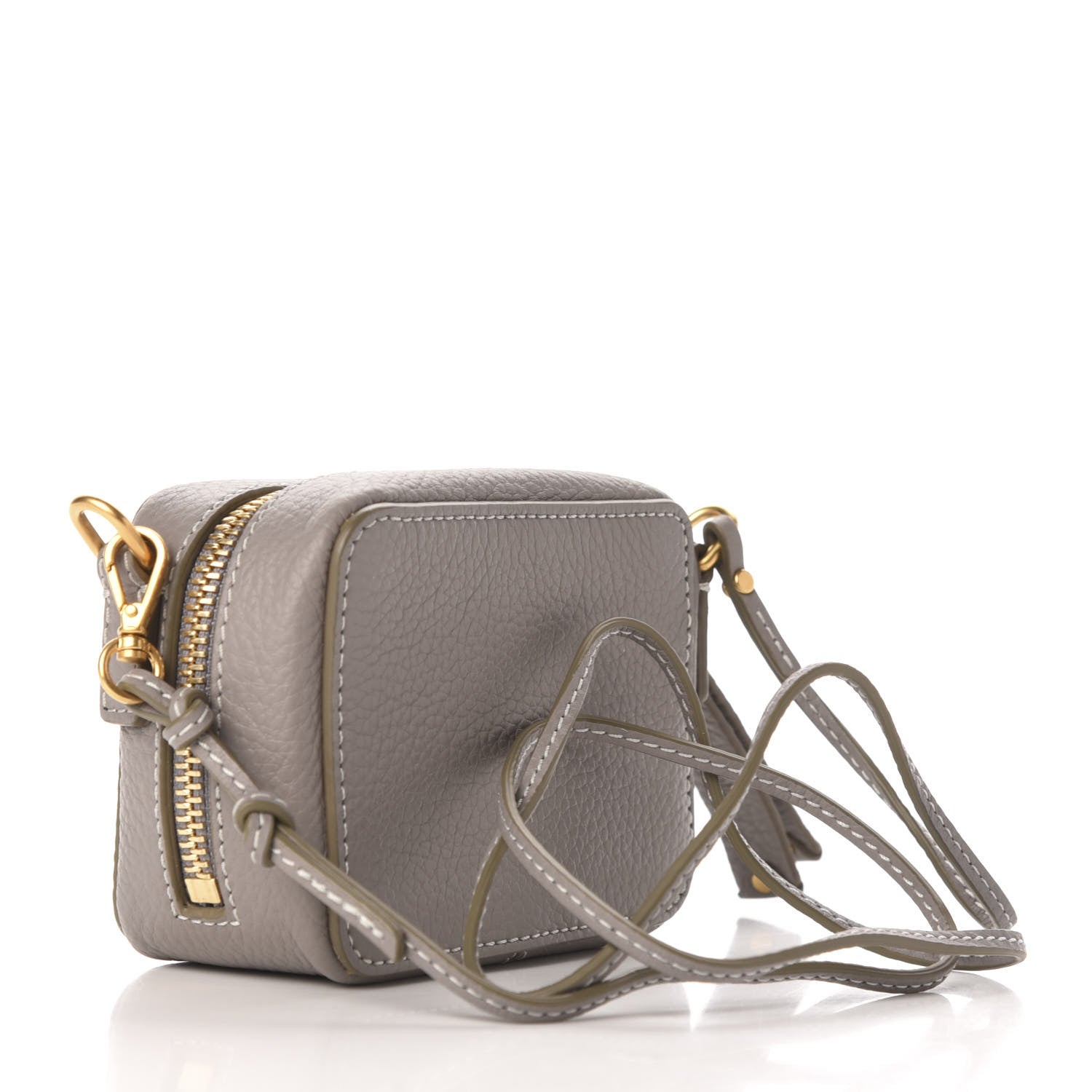 Chloe Calfskin Mini Marcie Crossbody Bag Cashmere Grey 3 of 11