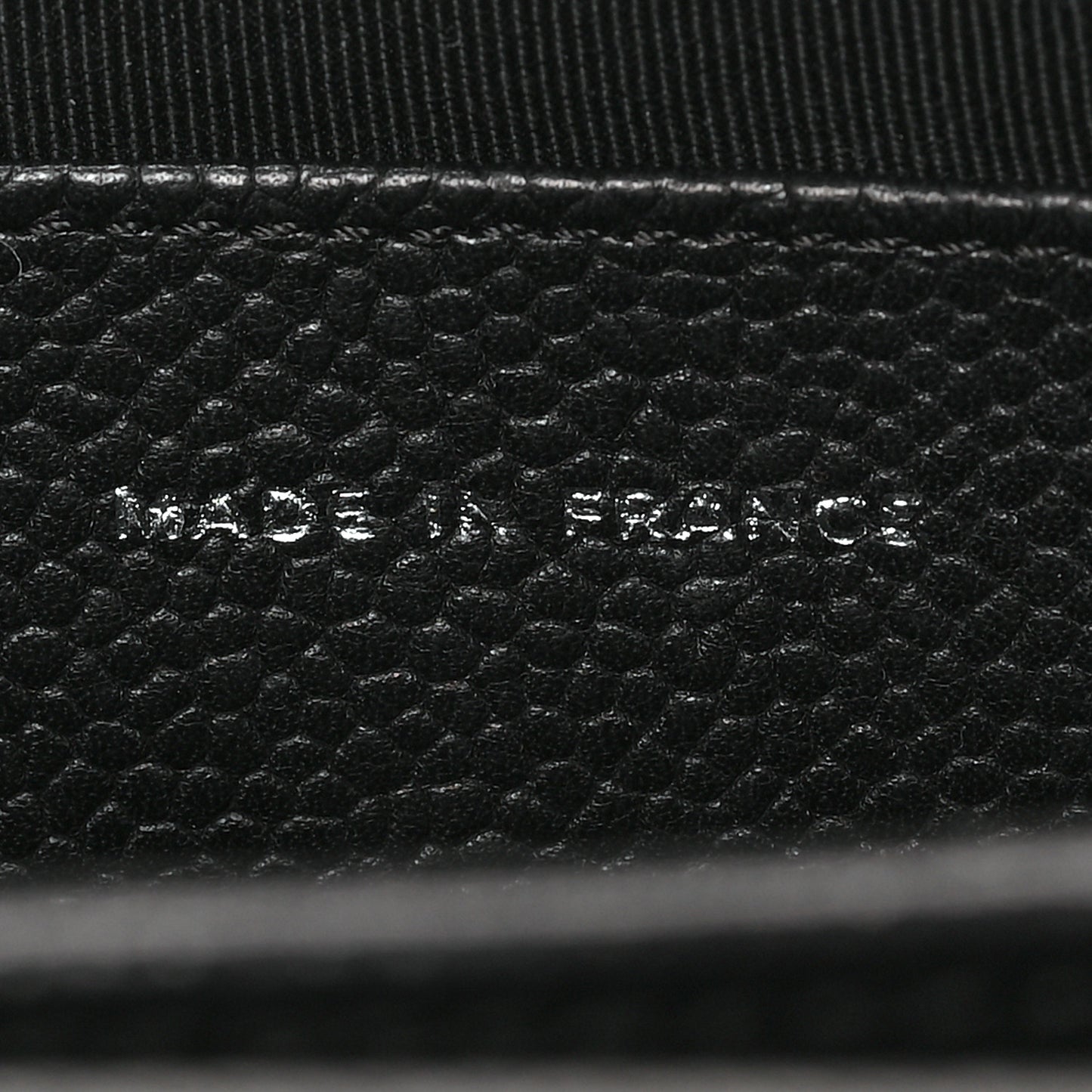 Caviar Half Moon Wallet On Chain WOC Black