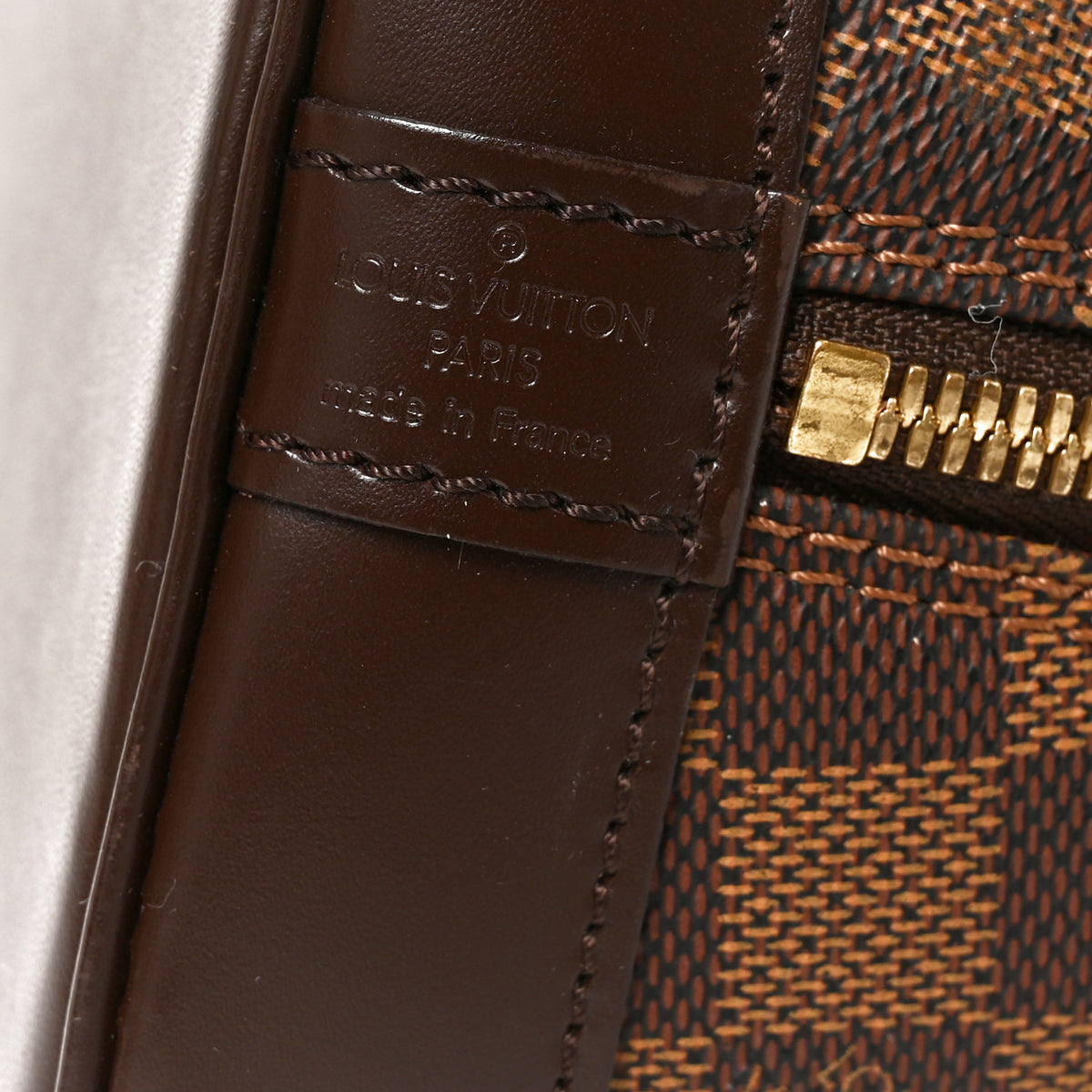 Louis Vuitton Damier Ebene Alma PM 6 of 9