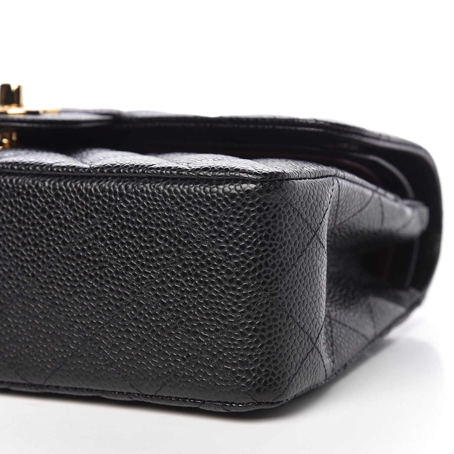 Chanel Caviar Quilted Small Double Flap Black 9 of 11