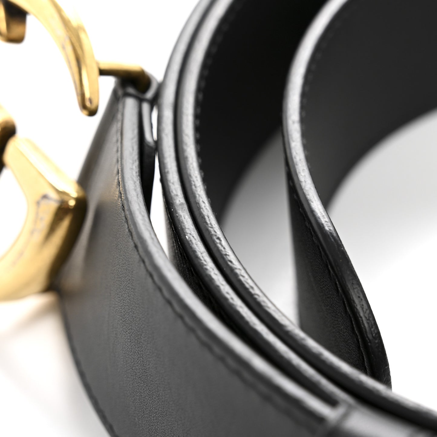 Calfskin Double G 40mm Belt 115 46 Black