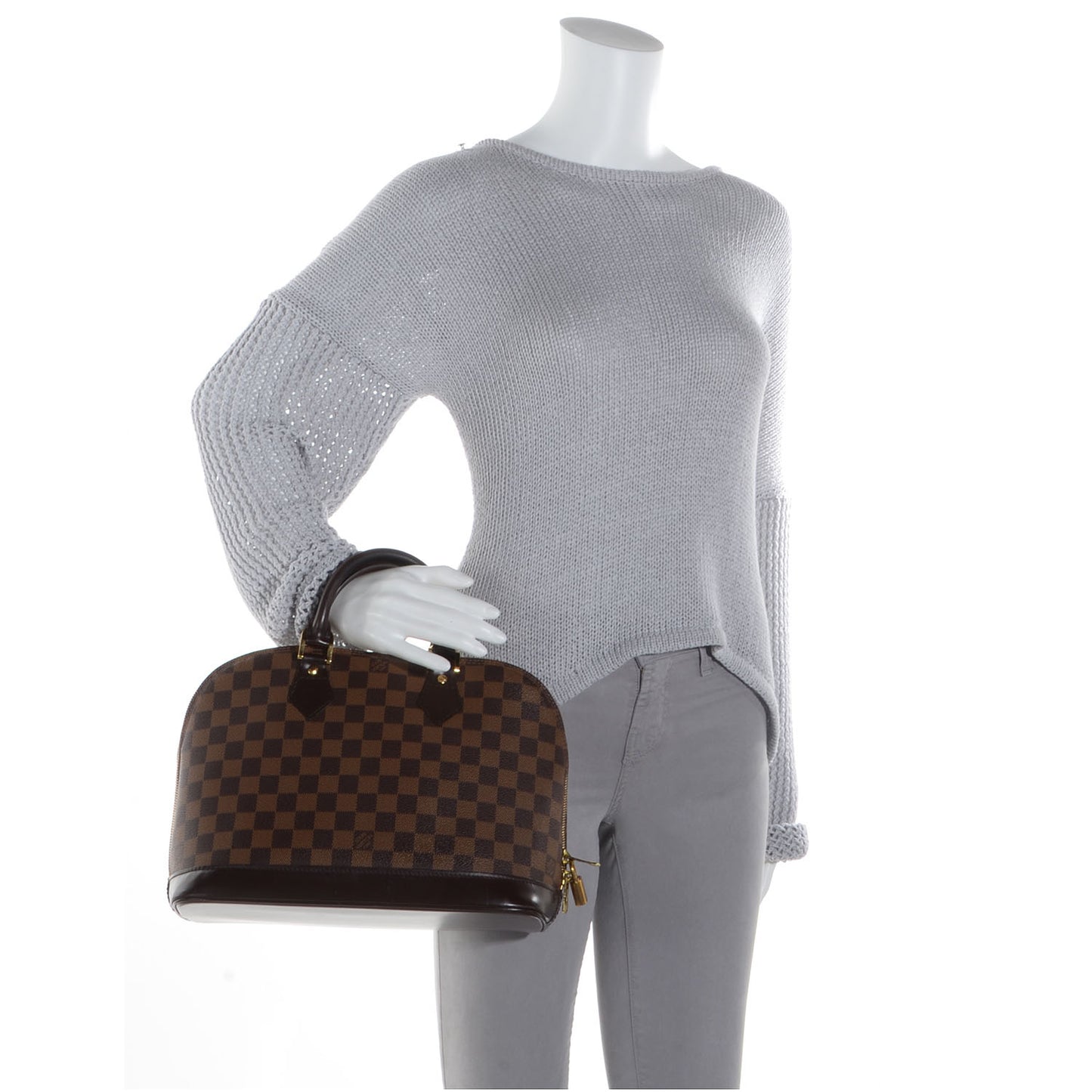 Damier Ebene Alma PM