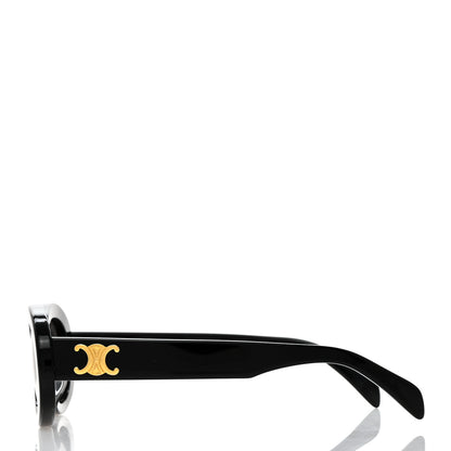 Celine Acetate Triomphe 01 Sunglasses CL 40194U Black 3 of 11