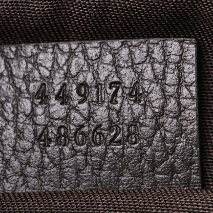 Gucci Monogram Belt Bag Dark Brown 7 of 10