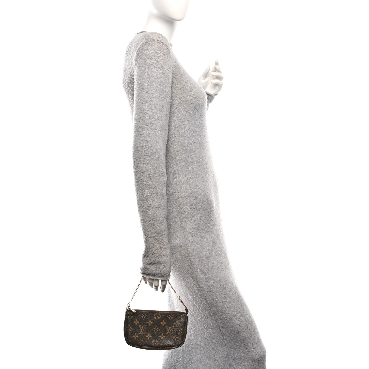 Louis Vuitton Monogram Petit Bucket Pouch 2 of 10