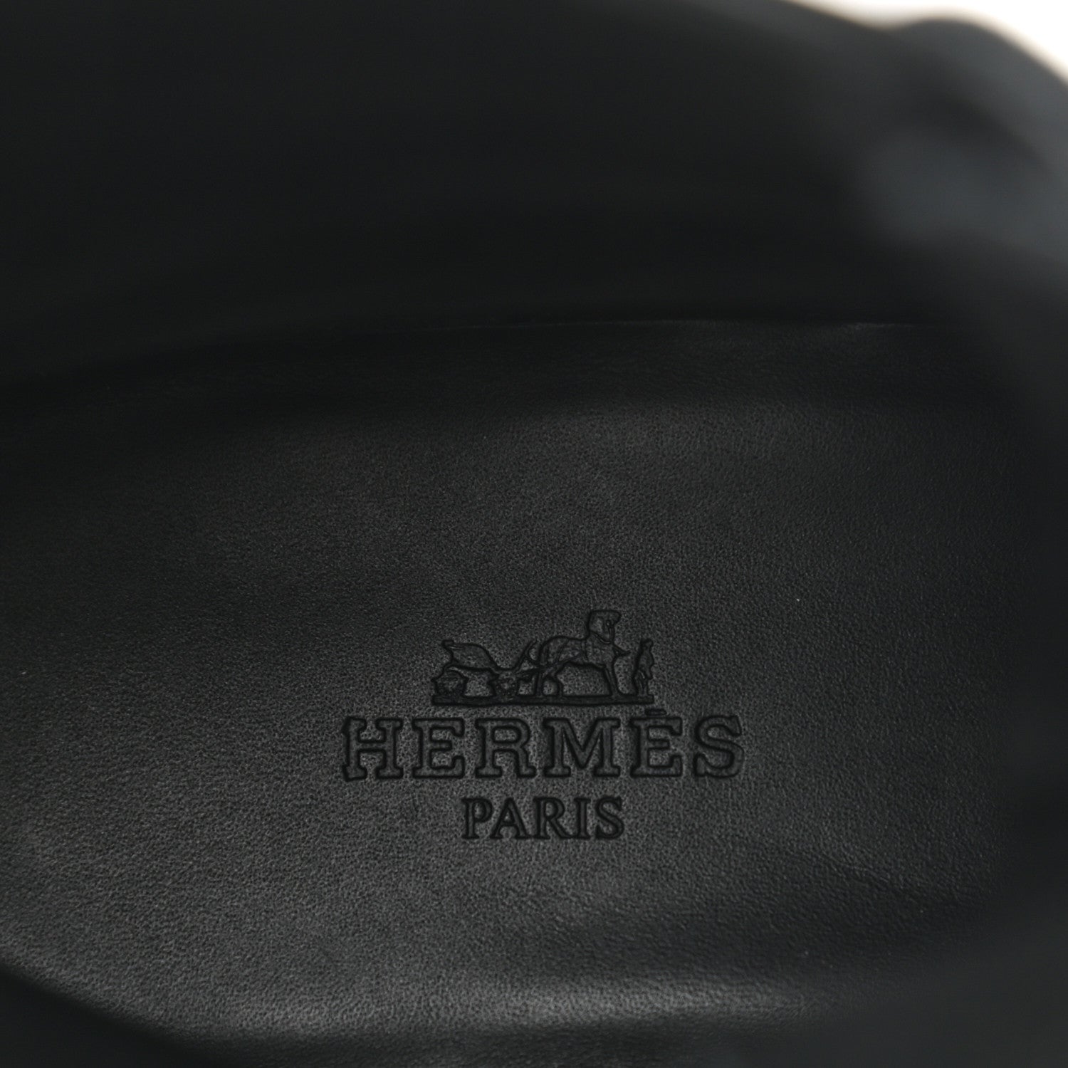 Hermes Glossed Calfskin Funk Ankle Boots 38 Black 6 of 9