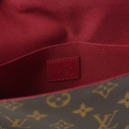 Louis Vuitton Monogram Pochette Felicie Chain Wallet Fuchsia 8 of 11