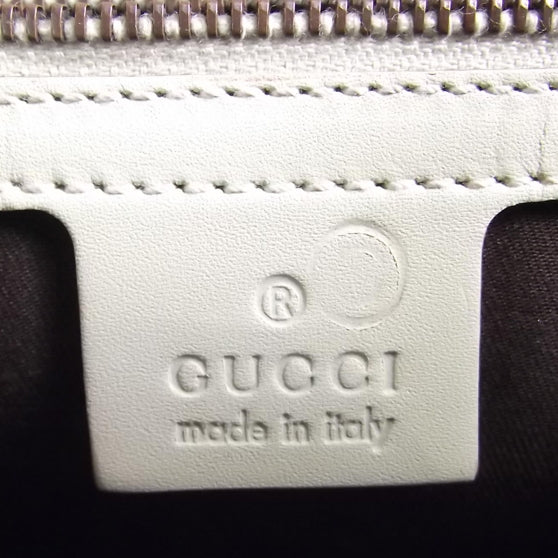 Gucci Monogram Web Satchel Ivory 8 of 10