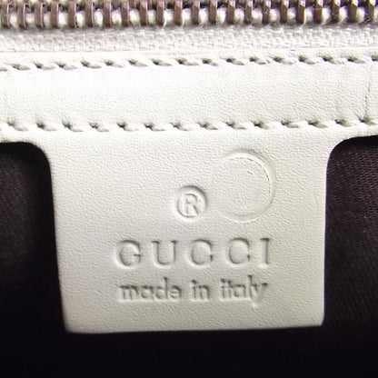 Gucci Monogram Web Satchel Ivory 8 of 10