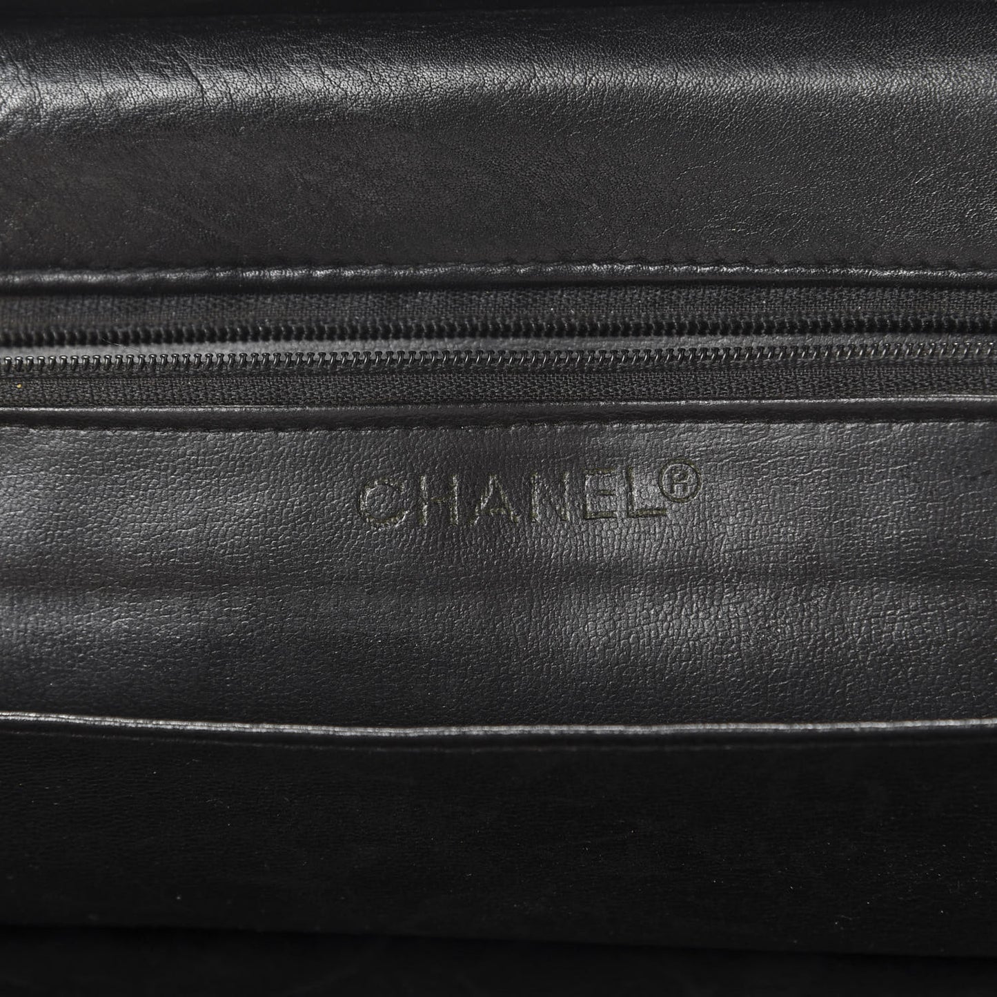 Lambskin Quilted Shoulder Bag Black