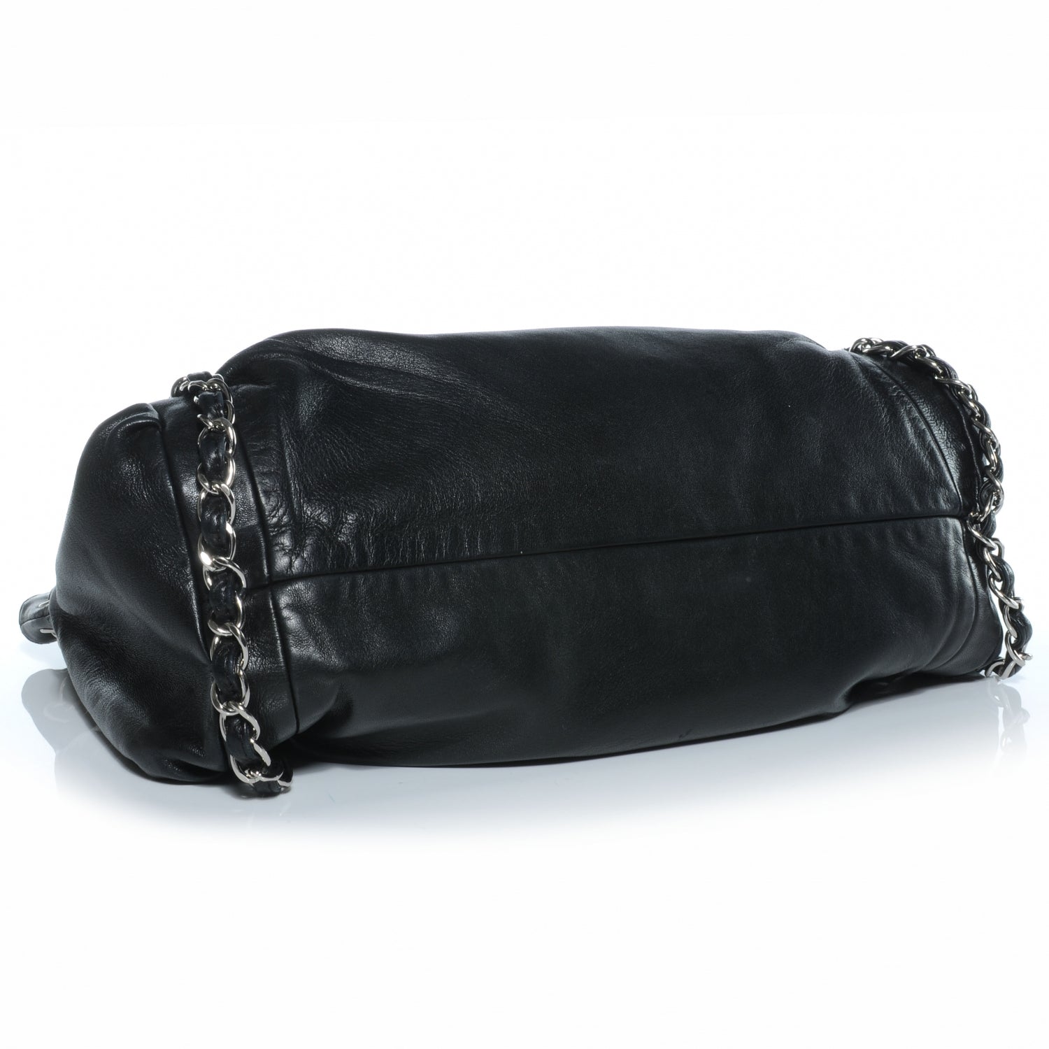 Chanel Lambskin Large Sharpei Shoulder Bag Black 4 of 7