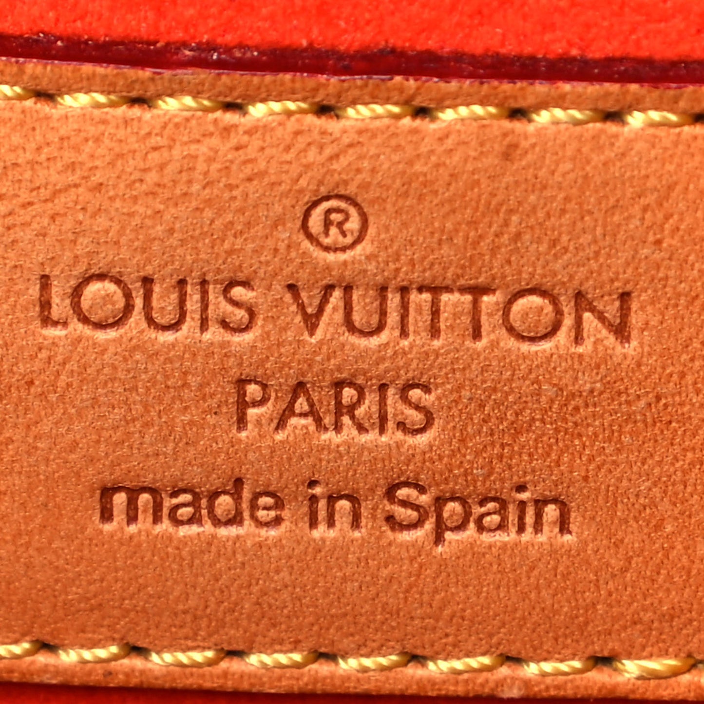 Monogram Perforated Musette Orange