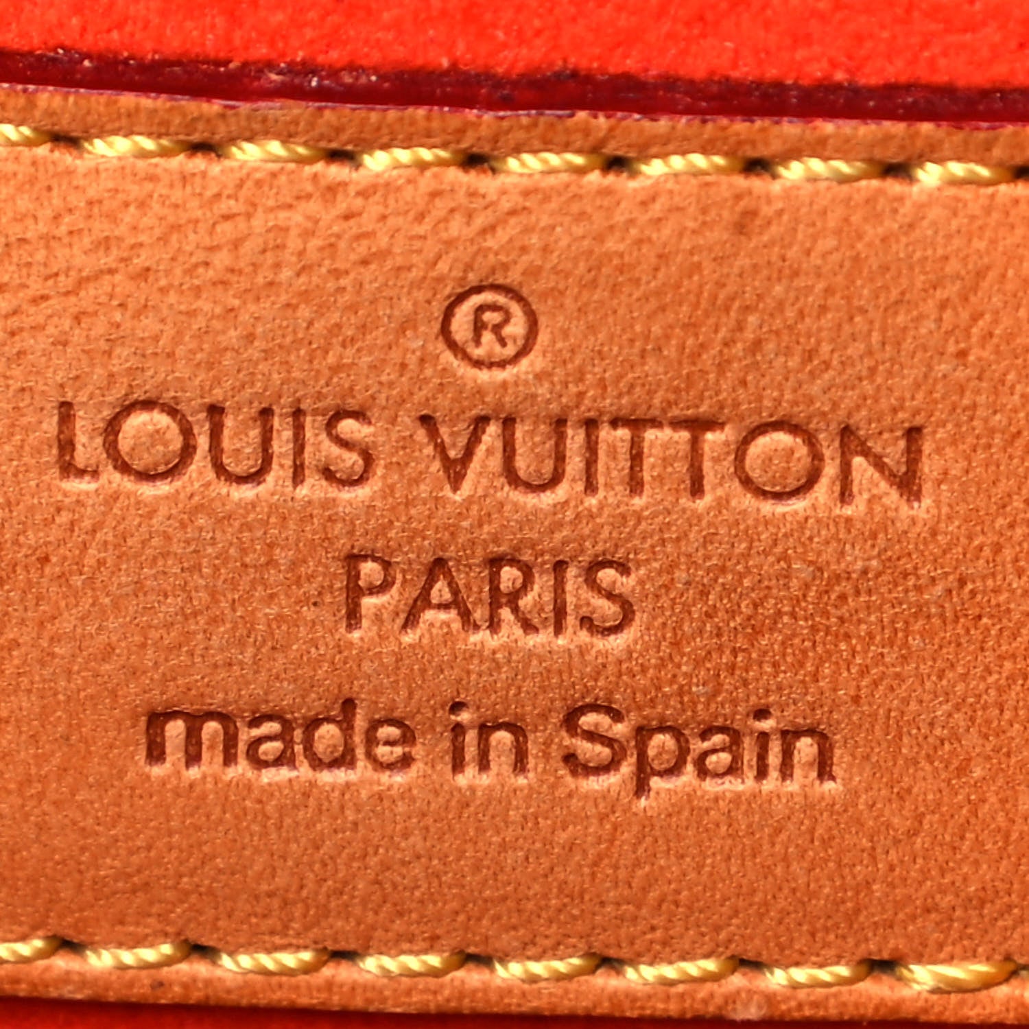 Louis Vuitton Monogram Perforated Musette Orange 6 of 14