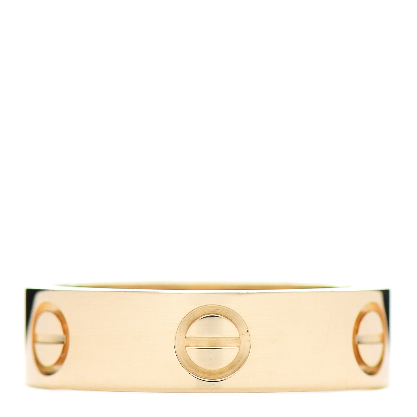 18K Yellow Gold 5.5mm LOVE Ring 55 7.25
