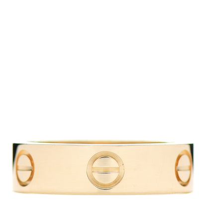 Cartier 18K Yellow Gold 5.5mm LOVE Ring 55 7.25 3 of 4