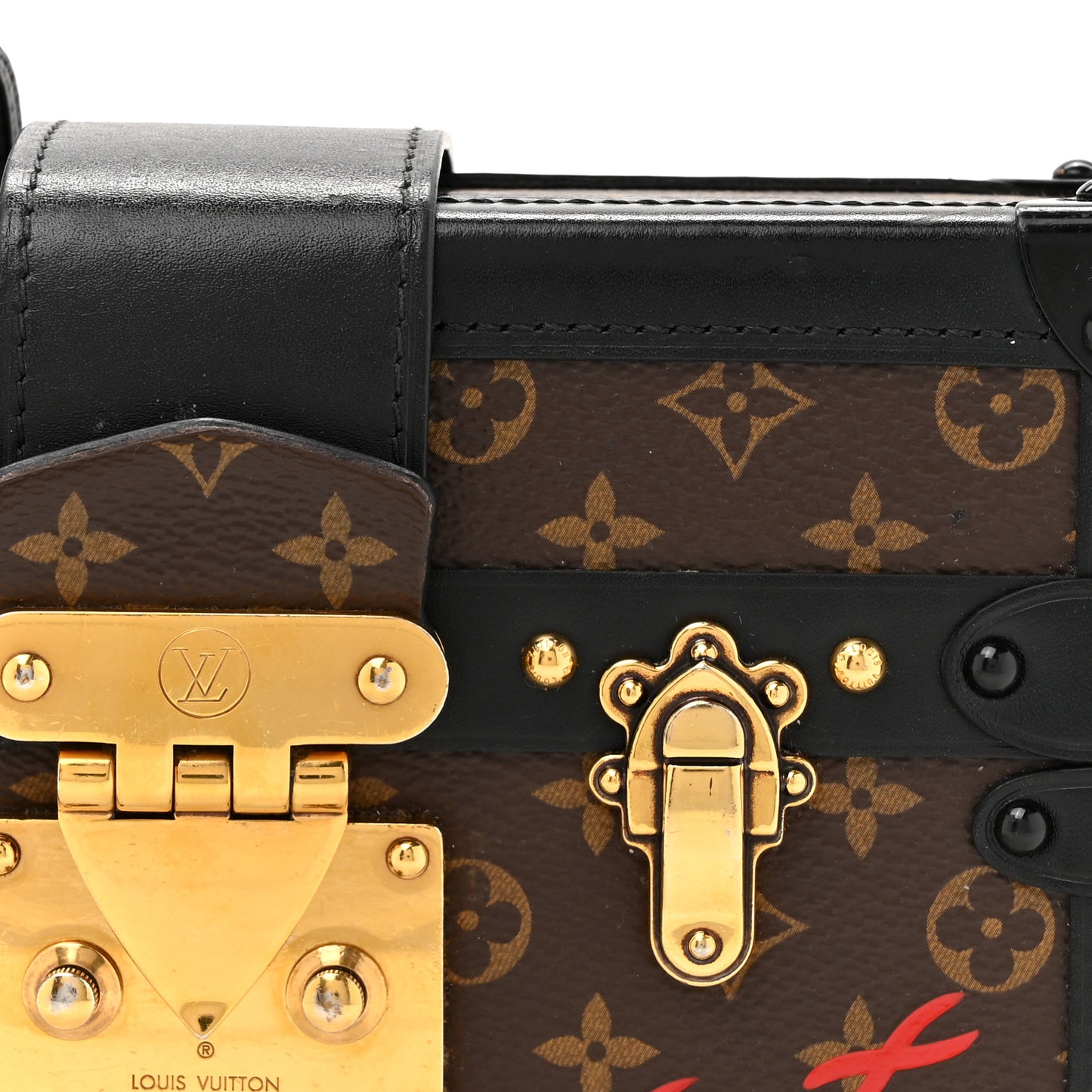 Monogram Petite Malle Black