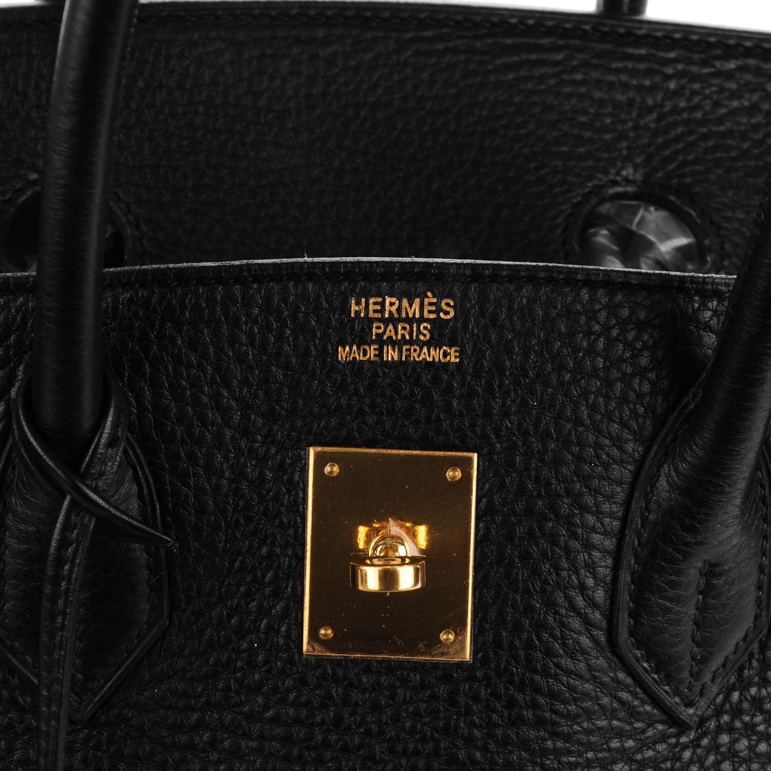 Hermes Taurillon Clemence Birkin 35 Black 8 of 24