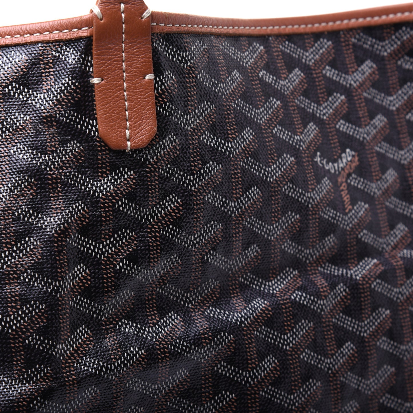 Goyardine Saint Louis GM Black Gold