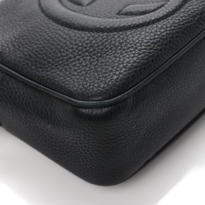 Gucci Pebbled Calfskin Small Soho Disco Bag Black 10 of 11