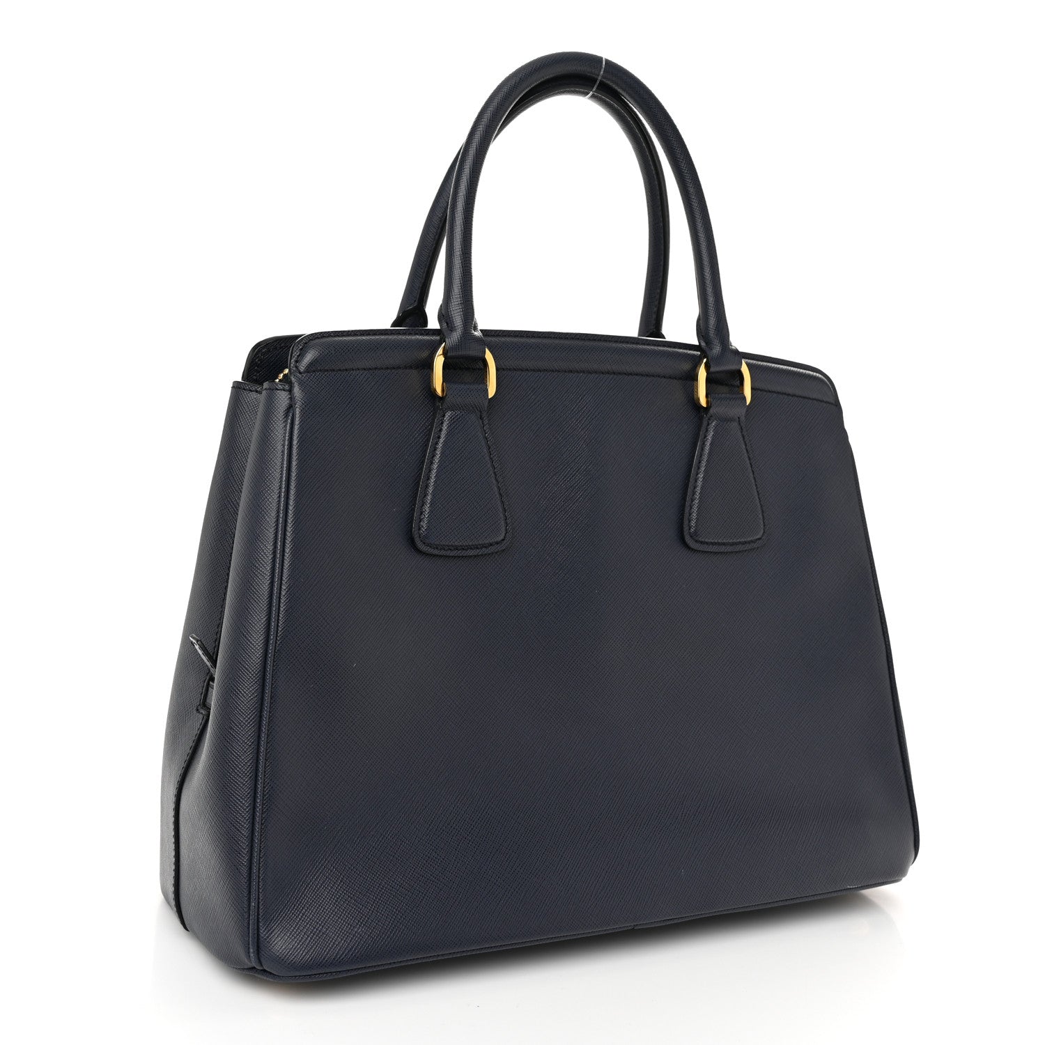 Prada Saffiano Lux Parabole Tote Baltico 3 of 10