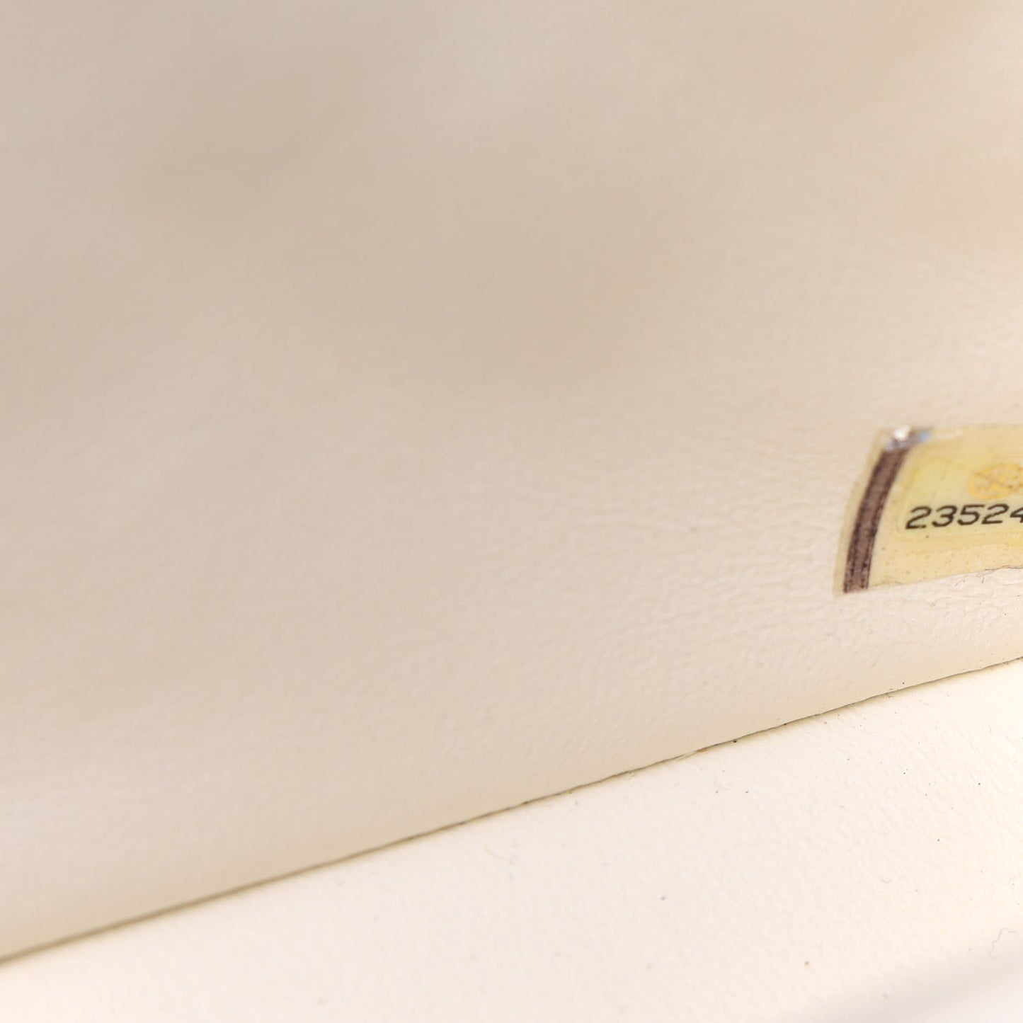 Lambskin Quilted Mini Rectangular Flap White