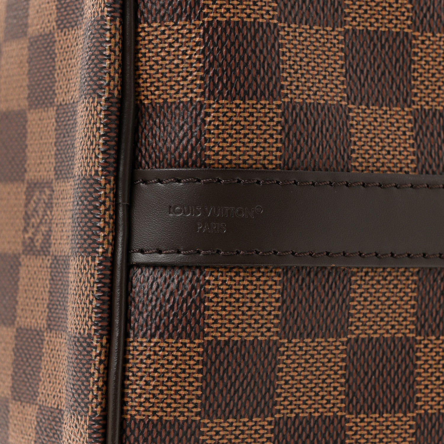 Louis Vuitton Damier Ebene Speedy Bandouliere 25 6 of 9